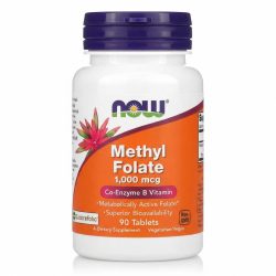 Now Foods Methyl Folate 1000 mcg 90 tableta