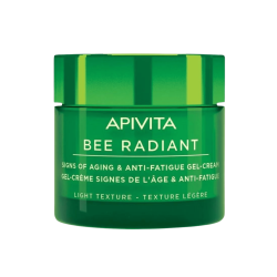 Apivita Bee Radiant Lagana gel krema protiv starenja i znakova umora, 50 ml