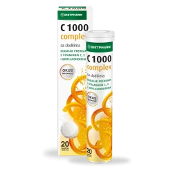 C 1000 ŠUMEĆE TABLETE Á 20