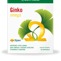 GINKO OMEGA KAPSULE Á 30
