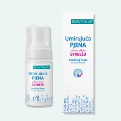 BIOVITALIS Umirujuća pjena za kožu sklonu svrbežu 100ml