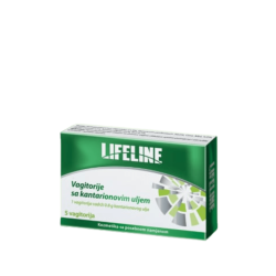 Lifeline Vagitorije s kantarionovim uljem, 5 kom