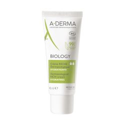 A-Derma Biology Dermatološka Bogata Hidracijska Krema 40ml