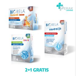 Biorela Paket za Djecu Boulardii, AB Junior i ORS 2+1 GRATIS