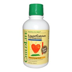 Child Life Tekući Kalcij, Magnezij, Cink i Vitamin D 473 ml