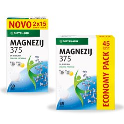Dietpharm Magnezij 375+ Vitamini B6 i C Šumeće Tablete