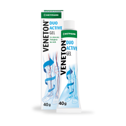 Dietpharm Veneton Duo Active Gel za Vene 40 g