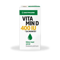 Dietpharm Vitamin D 400 IU Uljne Kapi 10ml