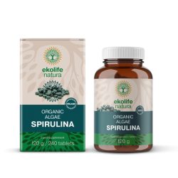 Ekolife Spirulina Ekološka Alga 240 tableta