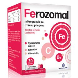 FEROZOMAL mikrogranule 30 vrećica, Za dnevnu opskrbu željezom (lipozomalno željezo)