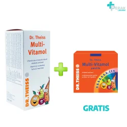 Dr. Theiss Multi Vitamol Sirup za Djecu 200ml + Pastile 50g Gratis