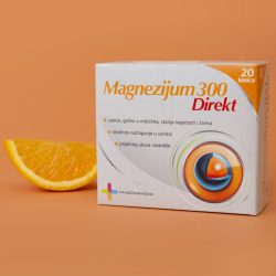PHARMANOVA Magnezijum 300 Direkt kesice a20, Za doprinos smanjenju umora i zamora