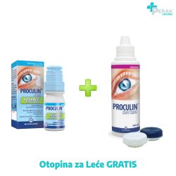 Proculin Tears Advance PLUS Kapi za Oko + Otopina za Leće GRATIS